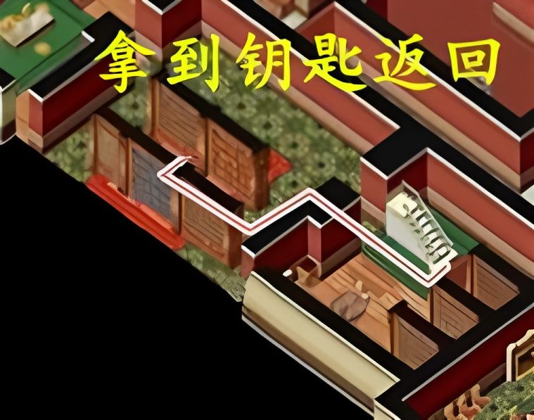 镜中豪宅阁楼路线4